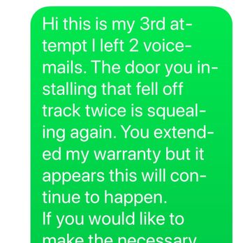 Eagle Overhead Door - Text messages - Garage Door Services Near Me - Palm Desert, California