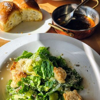 GIADA - Split Caesar Salad & Focaccia Bread. - Italian Near Me - Las Vegas, Nevada