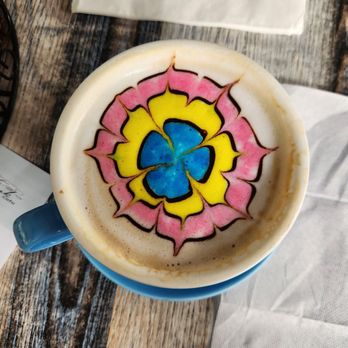 Wild Oak Cafe - The rainbow latte. - Cafes Near Me - Glendale, California Wild Oak Cafe - The rainbow latte. - Cafes Near Me - Glendale, California