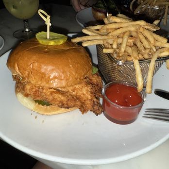 Monarch - Spicy Chicken Sandwich - New American Near Me - Houston, Texas Monarch - Spicy Chicken Sandwich - New American Near Me - Houston, Texas