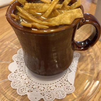 Cathy's Boardwalk Cafe - Cup of tortilla soup - American Near Me - Salado, Texas Cathy's Boardwalk Cafe - Cup of tortilla soup - American Near Me - Salado, Texas