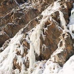 Valdez Alaska - Can you spot the climber?