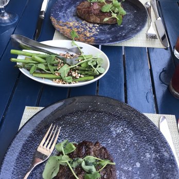 Spencer's at the Waterfront - Steaks and asparagus - Modern European Near Me - Burlington, Ontario Spencer's at the Waterfront - Steaks and asparagus - Modern European Near Me - Burlington, Ontario