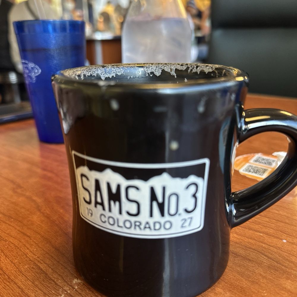 Sam's No 3 - Unlimited refills on brewed coffee - Breakfast & Brunch Near Me - Denver, Colorado Sam's No 3 - Unlimited refills on brewed coffee - Breakfast & Brunch Near Me - Denver, Colorado