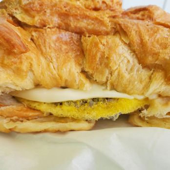 Christy's Donuts - Sausage, egg, and cheese croissant - Donuts Near Me - Milpitas, California Christy's Donuts - Sausage, egg, and cheese croissant - Donuts Near Me - Milpitas, California
