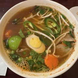 Pho and spice. Just kidding, if I remember correctly, it's the Bo Vien Pho. Pho and spice. Just kidding, if I remember correctly, it's the Bo Vien Pho.