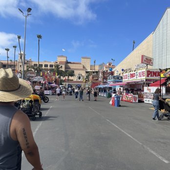 Del Mar Fairgrounds - Open area with fair foods of all kinda - Stadiums & Arenas Near Me - Del Mar, California
