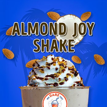Burger Boy - Almond Joy Shake - Burgers Near Me - San Antonio, Texas Burger Boy - Almond Joy Shake - Burgers Near Me - San Antonio, Texas