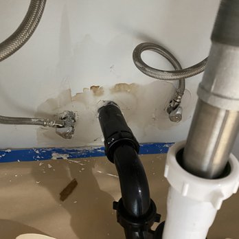 Pacific Kitchen Bath & Flooring - Back of the cabinet after 1st & 2nd leak. - General Contractors Near Me - Mission Viejo, California Pacific Kitchen Bath & Flooring - Back of the cabinet after 1st & 2nd leak. - General Contractors Near Me - Mission Viejo, California
