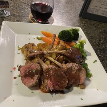 Luke's On Front - Lamb, carrots, potatoes - New American Near Me - Temecula, California