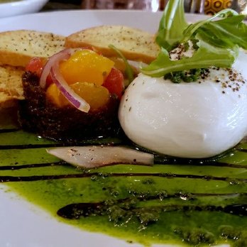 Chrysalis - Burrata in natural habitat of house-infused olive oil. Beautiful & delicious, approach gently as wild burattae are delicate beasts - Italian Near Me - Franklin, Tennessee Chrysalis - Burrata in natural habitat of house-infused olive oil. Beautiful & delicious, approach gently as wild burattae are delicate beasts - Italian Near Me - Franklin, Tennessee