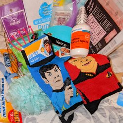 A month old, but ya get there picture... SO MUCH STUFF