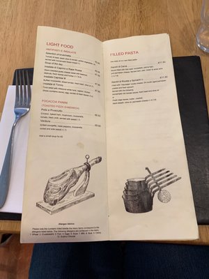 Menu photo 2 Trattoria Magnetti Galway, G