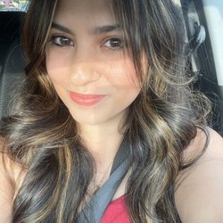 Amethyst Skye Salon - Went from jet black to this balayage thanks to Joey.