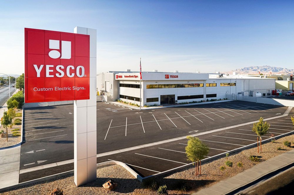 Slide of YESCO - Fresno