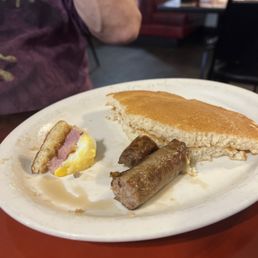 Sorry, I took pictures before we started but somehow they didn't turn out. So just to give you perspective lol it was delicious.