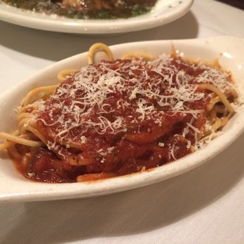 Santioni's Italian Restaurant - A side of spaghetti marinara.  Sauce was not very good. - Italian Near Me - Fleming Island, Florida