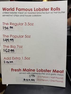 Menu photo 2 Royal Lobster Honolulu, HI Menu photo 2 Royal Lobster Honolulu, HI