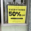 M.Fredric gift card