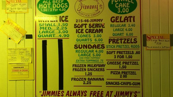 Jimmy's Water Ice by null