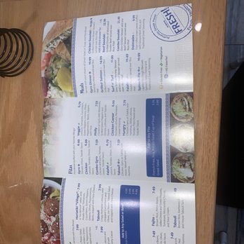 The Hungry Greek - Menu side 1 - Greek Near Me - Tampa, Florida The Hungry Greek - Menu side 1 - Greek Near Me - Tampa, Florida
