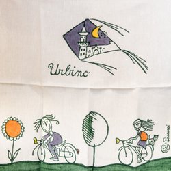Das Andere - Centrotavola lino Urbino-aquilone
