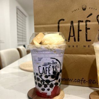 Cafe 86 -Roseville - Mini Upside Down Halo-Halo - Desserts Near Me - Roseville, California