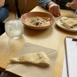 Hummus and pita