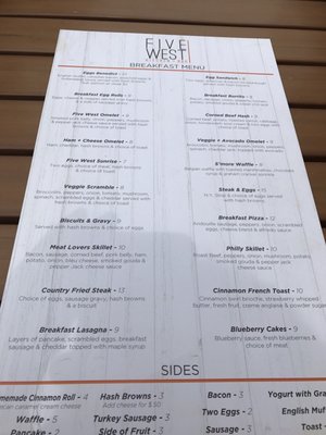 Menu photo 5 Five West Rochester, MN Menu photo 5 Five West Rochester, MN