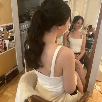 Beauty by Cherry Le - Trial option: bridal ponytail - Makeup Artists Near Me Beauty by Cherry Le - Trial option: bridal ponytail - Makeup Artists Near Me