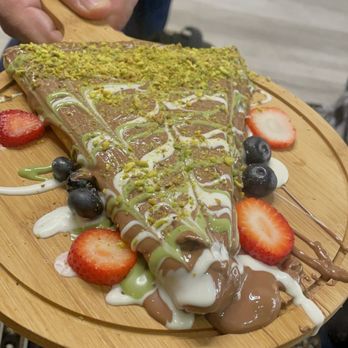 Aden Cafe - Dubai chocolate crepe - Coffee & Tea Near Me - Homewood, Alabama Aden Cafe - Dubai chocolate crepe - Coffee & Tea Near Me - Homewood, Alabama