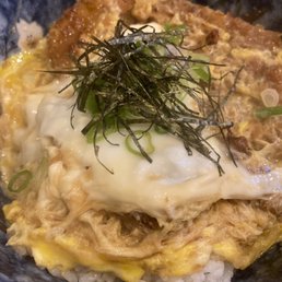 Katsudon with egg Katsudon with egg