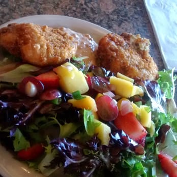 Seven Saints - Crab cake appetizer. Comes with a fantastic salad. So good. - American Near Me - Champaign, Illinois Seven Saints - Crab cake appetizer. Comes with a fantastic salad. So good. - American Near Me - Champaign, Illinois