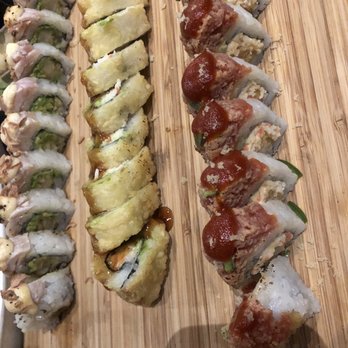 Tang's Sushi - 1) white dragon 2) golden Cali 3) dynamite - Sushi Bars Near Me - Roseville, California Tang's Sushi - 1) white dragon 2) golden Cali 3) dynamite - Sushi Bars Near Me - Roseville, California