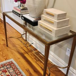 Greenbaum Interiors - Metal Console
