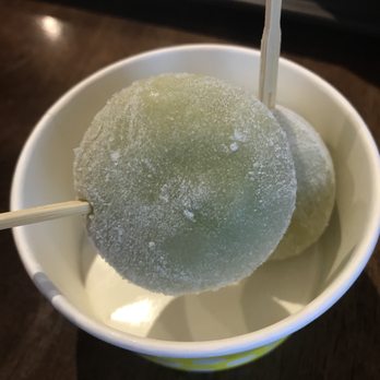 Ramen Ray - Mochi ice cream (matcha/green tea flavor). - Ramen Near Me - Indianapolis, Indiana Ramen Ray - Mochi ice cream (matcha/green tea flavor). - Ramen Near Me - Indianapolis, Indiana