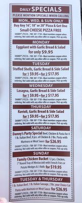 Menu photo 5 Danny's Italian Pizza & Beef Brookfield, IL Menu photo 5 Danny's Italian Pizza & Beef Brookfield, IL