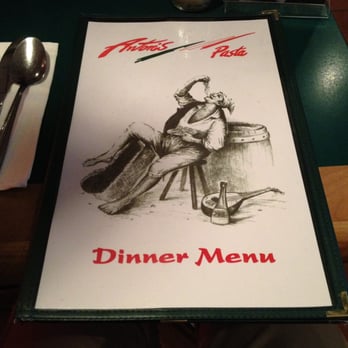 Anton's Pasta Bar - Menu cover~ - Italian Near Me - Burnaby, British Columbia