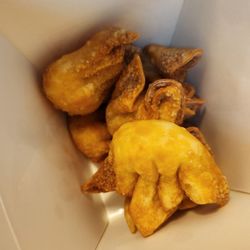 Dumpling & Tea House - Cheese wontons. Crispy and tasty.