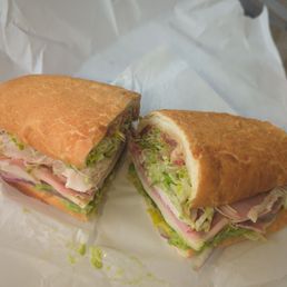 Corti special with added avocado and sprouts. Delicious.