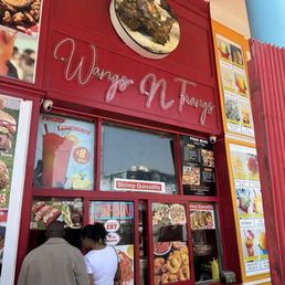 Menu + front