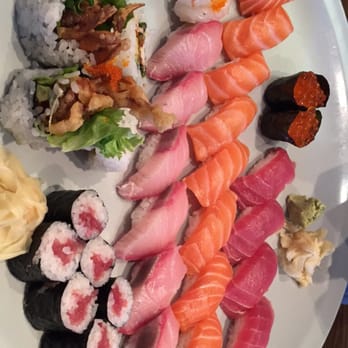 Sushi Tomi - 2 orders of tekka maki, 1 spider, 3 yellow tail, 1 ama ebi, 4 sake, 2 toro - Sushi Bars Near Me - Mountain View, California Sushi Tomi - 2 orders of tekka maki, 1 spider, 3 yellow tail, 1 ama ebi, 4 sake, 2 toro - Sushi Bars Near Me - Mountain View, California