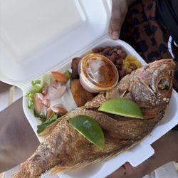 Uncle Buddy - Fried snapper