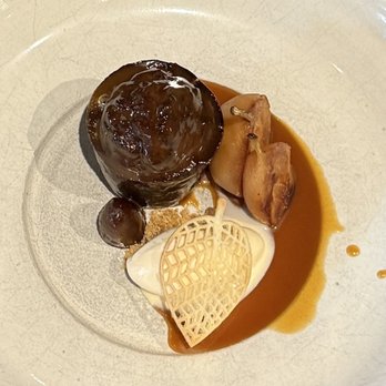 The Kitchin - Plum dessert - British Near Me - Edinburgh, EDH