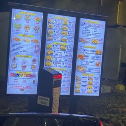 ANF Gyros & Grill - Menu