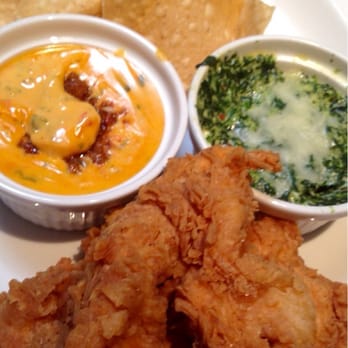 Cheddar's Scratch Kitchen - Two Dip and Fried Chicken appetizer for $8.99 - Comfort Food Near Me - Chandler, Arizona