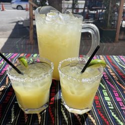 Glorias Cafe - Unwind with a pitcher of refreshing Margaritas! Available for pickup now with any food order.