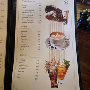 Noli’s Vite - Desserts coffee and beverages - Italian Near Me - Cibolo, Texas