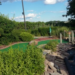 Another view of the mini golf course.