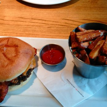 Milestones - Old fashioned Cheese burger with fries will fill you right if you're in the mood for a burger!! - Canadian (New) Near Me - Victoria, British Columbia Milestones - Old fashioned Cheese burger with fries will fill you right if you're in the mood for a burger!! - Canadian (New) Near Me - Victoria, British Columbia
